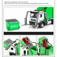 thumbnail image 3 of Modelo de Camión de Basura, Material de Desecho Modelo de Vehículo 1:32 Aleay Educata Realiza Realista Para Niños, 3 of 7