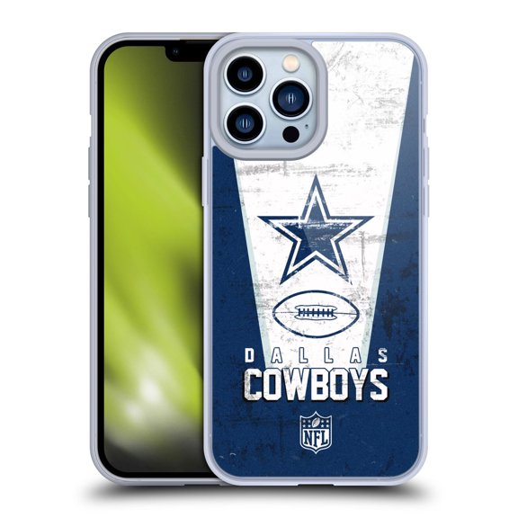 Head Case Designs NFL Dallas Cowboys Logo Art Banner Soft Gel Case for Apple iPhone 13 Pro Max