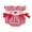 Red Heart, variant on Infant Baby Girl Valentines Day Outfit Plaid Gingham Bubble Romper Heart Embroidery Flying Sleeve Bodysuit Cute Spring Summer Clothes