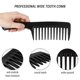 thumbnail image 4 of 2024 Suitable Detangling Comb 4 Pieces Coarse Teeth Comb with Round Handle, Antistatic Styling Hair Comb Wide Hair, 4 of 5