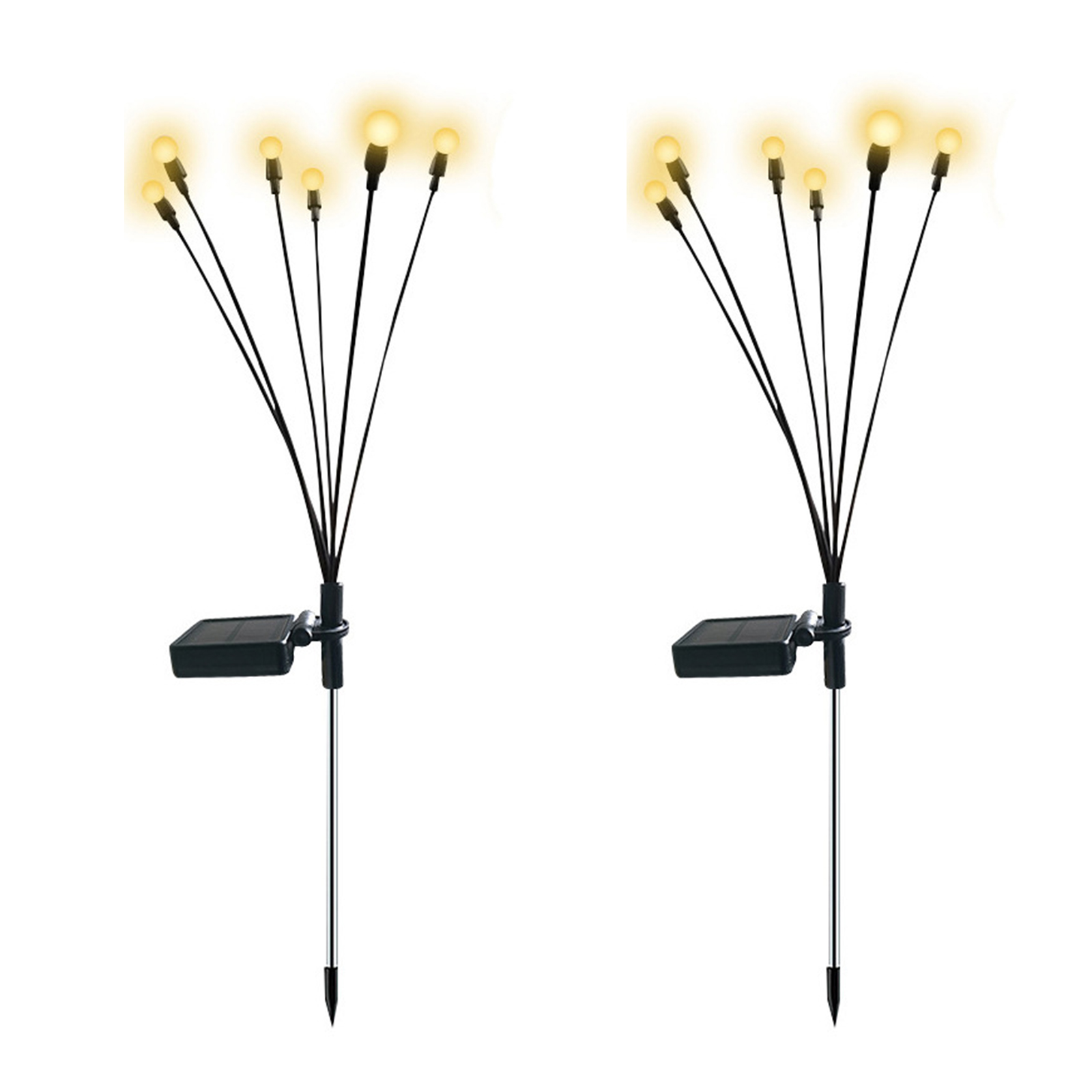 ?Solar Garden Lights, Starburst Swaying Light, Solar Firefly Lights