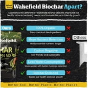 Biochar Pro Garden Mix Soil - 4 Quart Bag for Enhanced Plant Growth, Soils