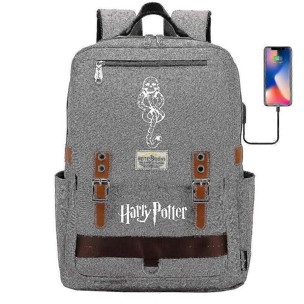 Harry Potter Teenagers Small And Medium Schoolbag Computer Compartment Schoolbag Teenager Backpack-13