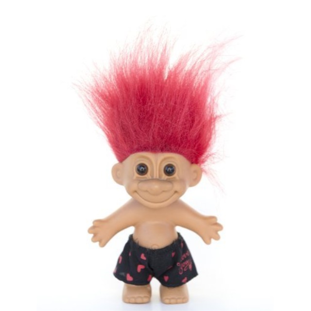 troll doll red hair