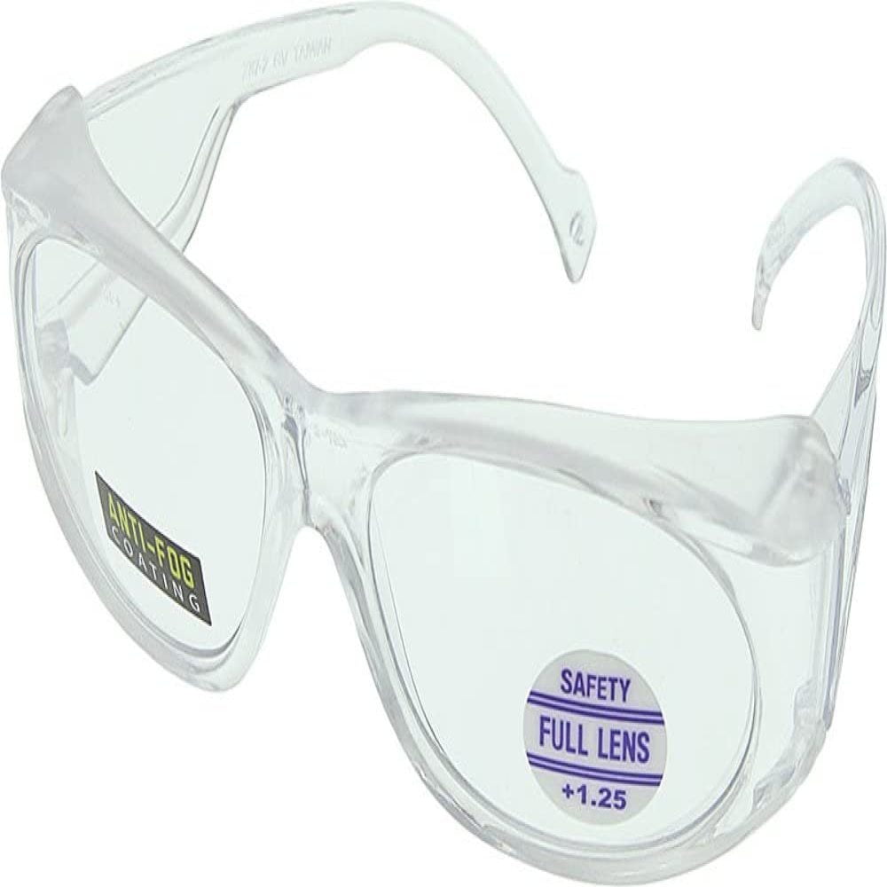 MS Magnifying Safety Glasses Anti-Fog 1.75 