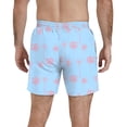 thumbnail image 6 of QDG Men's Quick Dry Swim Trunks Beach Board Shorts with Adjustable Drawstring Waist, 6 of 8