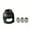 Black, variant on Permanent Aluminum Drill Guide Dance With 2 Accuracy 10mm Bushings For Carpentry