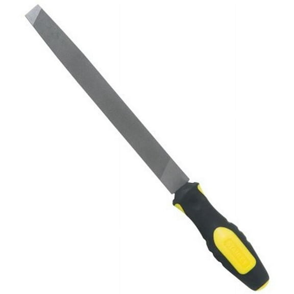 STANLEY File Set, Mill Bastard File, Single Cut with Handle, 8-Inch (21-106)