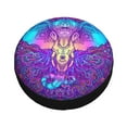 thumbnail image 3 of Balery Elephant In Tribal Styletire Cover Waterproof Dust-Proof, Universal Spare Wheel Tire Cover For Trailer, Rv, Suv Truck And Vehicle Camper Accessories-14 Inch, 3 of 9