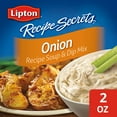 thumbnail image 3 of (12 pack) Lipton Recipe Secrets Onion Dry Recipe Soup and Dip Mix, 2 Oz, 2 Pack, 3 of 12
