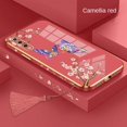 thumbnail image 1 of Funda Samsung A13 4G A31 A51 A71 A72 A73 Cáscara de teléfono móvil de Sakura mariposa de borde recto, 1 of 4