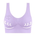 thumbnail image 1 of Women's Wireless Sleep Bra Seamless Nursing Comfort, Removable Padding Breathable U-Back Support for Everyday Wear, 1 of 6