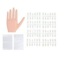 thumbnail image 2 of Mano De Maniquí De Práctica, Ranura Para Uñas Incrustada, Práctica De Uñas, Uñas Desmontables Con Puntas De Uñas, Pegatinas Para Uñas Acrílicas, 2 of 7