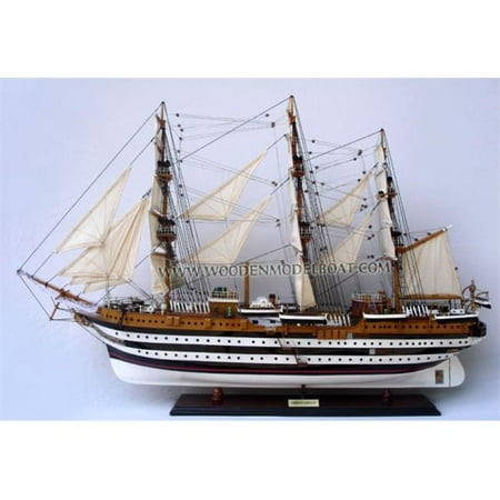 Amerigo Vespucci Model - Gia Nhien TS0123P Amerigo Vespucci Wooden Model Tall Ship