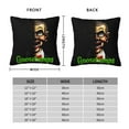 thumbnail image 4 of Goosebumps Throw Pillow Cover Decoration Pillow Case Cushion Home Decor for Home Sofa Couch 12"x12", 4 of 7