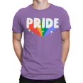 thumbnail image 2 of Vibrant Pride Celebration Heart Men's T-shirt, 2 of 3