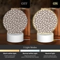 thumbnail image 3 of Naloa Cute Rabbit Acrylic LED Night Light Custom LED Lights Personalized Nightlight Customized Gifts for Family Couples Friends, 3 of 9