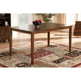 thumbnail image 5 of Eveline Modern and Contemporary Walnut Brown Finished Rectangular Wood Dining Table, 5 of 6