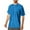 Blue, variant on Ashirexll T Shirts for Man, Mens Shirts Casual, Lightweight Breathable Elastic Dry-fitting Summer Shirts Short Sleeve Round Neck T-shirt Tops
