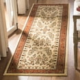 thumbnail image 2 of SAFAVIEH Lyndhurst Isadora Floral Runner Rug, Ivory/Rust, 2'3" x 20', 2 of 8