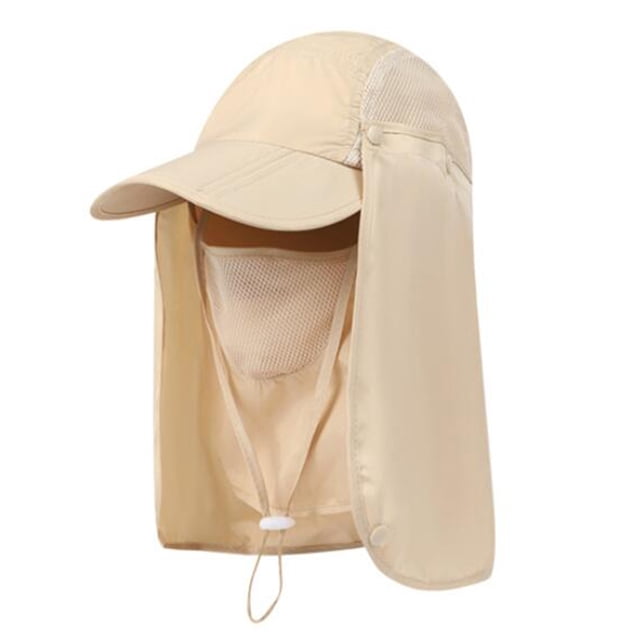 Coofit Sun Cap Foldable Practical Summer Sun Protection Hat Fishing Hat for Outdoors