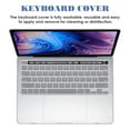 thumbnail image 6 of AYAMAYA Compatible with MacBook Pro 13 inch Case 2020 A2338 M1 A2251 A2289, Hard Shell Cover with Keyboard&Screen Protector for MacBook Pro 13.3 inch (Black), 6 of 8