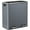Gray, variant on LAZY BUDDY Dual Garbage Can, Stainless Steel 16 Gallon Step Can W/ Foot Pedal, Double Compartment Garbage Recycling Bin