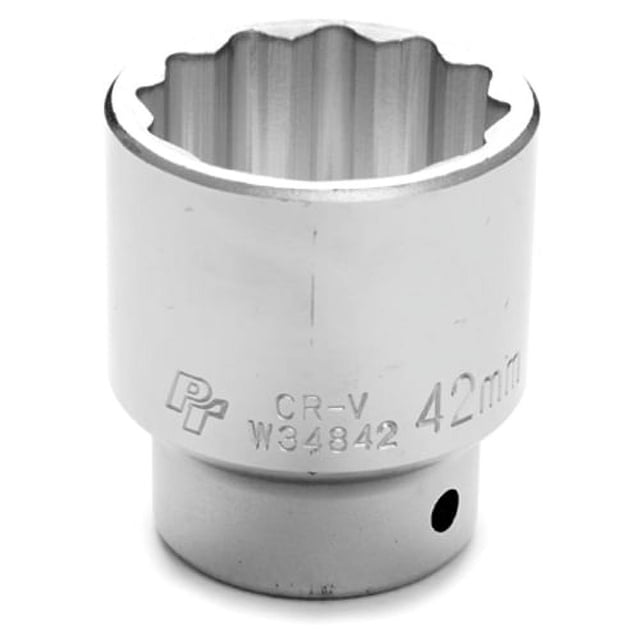 Performance Tool W34842 3/4" Drive 12-Point Standard Socket 42mm