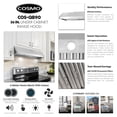 thumbnail image 3 of 36 in. Haven Collection Ducted Under Cabinet Range Hood in Stainless Steel, 3 of 10