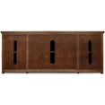 thumbnail image 2 of Leick Home SINCE 1914 Mission 60 inch TV Stand My Lux Decor Round, 2 of 5