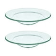 thumbnail image 1 of Harpily Fruit Plates Replacement Oil Warmer Dish Wax Melt Warmer Liner Dish Round Glass Dish Candle Wamer Bowl Plate Wax Tray For Scented Wax Aroma Lamp Lamps Wax Melter W, 1 of 2