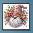thumbnail image 3 of Pintura 5 D DIY Taladro Parcial En Forma Especial Diamante Flor Gnomo Arte 30x30cm, 3 of 9