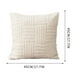 thumbnail image 5 of Funda de almohada de terciopelo Funda de cojín decorativa para sofá, cama o sillón. Tejido de felpa con cremallera oculta. Extraíble y lavable. Para el hogar, sala de estar u oficina. Soporte lumbar., 5 of 6