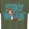 thumbnail image 2 of Zootopia 2 - Nick The Fox Stay Wilde - Women's Short Sleeve Graphic T-Shirt, 2 of 4