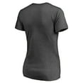 thumbnail image 2 of Women's Heathered Gray LAFC Hometown Collection Black & Gold V-Neck T-Shirt, 2 of 2