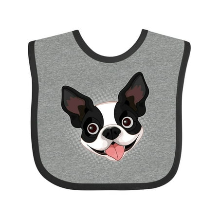 

Inktastic Boston Terrier Dog Gift Gift Baby Boy or Baby Girl Bib