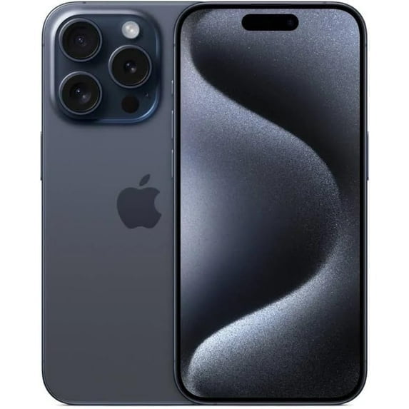 Pre-Owned Apple iPhone 15 Pro 256GB Blue Titanium - Unlocked