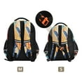 thumbnail image 3 of YAZAOO Backpack Fashio Radiant Koi Pattern Suitable Schoolbag Traveling Bag, 3 of 8