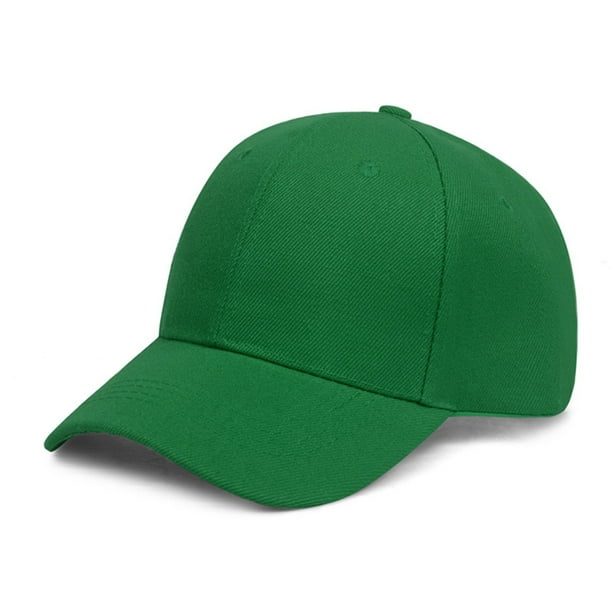 Gorra de béisbol de algodón de color claro para hombre y mujer, gorra de lona