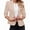 Dusty Rose, variant on luvamia Blazer Jackets for Women Open Front 3/4 Sleeve Casual Work Office Blazers with Pockets Khaki Size XL Fit Size 16 Size 18