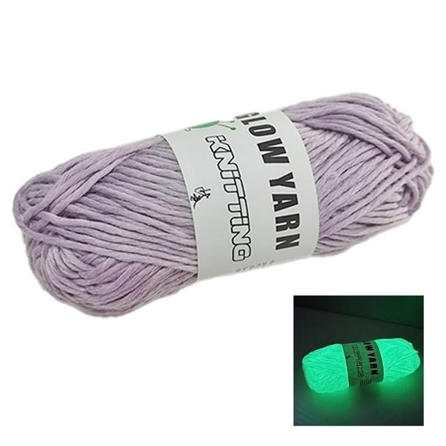 Functional Yarn Hand Woven DIY Luminous Braided Wire Crochet Luminous Yarn