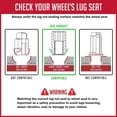 thumbnail image 6 of Coyote Wheel Accessories 78K548XLBLK Wheel Installation Kit WHEEL INSTALLATION, 6 of 7