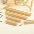 thumbnail image 5 of Uxcell 12 Pack Beech Wood 2.52" Hole Spacing Cabinets Drawer Pulls Handles with Screws, 5 of 6