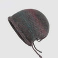 thumbnail image 2 of HOWPAY Winter Hats for Women Stretchy Slouchy Baggy Windproof Solid Color Knitted Cool Beanies for Cold Weather Soft Cozy Skull Caps, 2 of 3