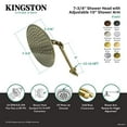 thumbnail image 3 of Kingston Brass K136K8 8 Inch Large Shower Head And 10 Inch High-Low Shower Kit - Satin Nickel Finish, 3 of 3