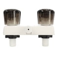 thumbnail image 2 of Shower Mixing Valve Control, Multifunctional Durable Reliable Perfect Replacement RV Shower Valve Diverter Simple Operation  For Wagon White Base,Black Base, 2 of 8
