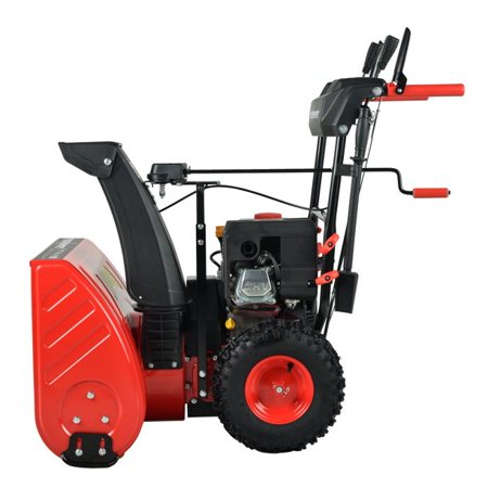 Refurbished PowerSmart PSSW24 24 in. 212cc 2-Stage Electric Start Gas Snow Blower