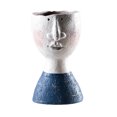 thumbnail image 1 of Florero con retrato Escultura Resina Decorativo Rostro humano Florero de maceta para oficina en casa, Tipo 1 sidaley HA002260-01B, 1 of 6