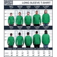thumbnail image 7 of Cool Father's Day Best Dad Ever Men's Long Sleeve Tee T Shirt Brisco Brands S, 7 of 7