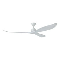 Eglo 235400-8401A Westerly 84" 3 Blade Indoor Ceiling Fan - White